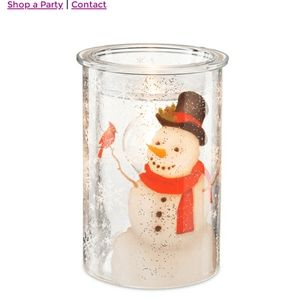 Scentsy Frosted the snowman warmer